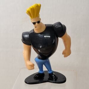 VINTAGE 2001 Johnny Bravo Articulated Action Figure From Cartoon Network